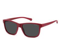 Polaroid PLD 8067/S JUNIOR RED/GREY POLARIZED 49/14/125 junior Sonnenbrillen