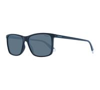 Polaroid Damen Sonnenbrille 'PLD 4137/S' schwarz / silber, Größe 58 schwarz / silber
