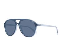 Polaroid Sonnenbrille PLD 4162/S Unisex Pilot Grau-Blau polarisiert Größe 56-16 mm