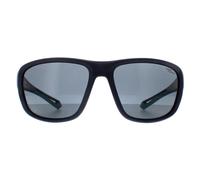 Polaroid Rechteck Unisex blau azurblau grau polarisiert kontrastreich PLD 7049/S Einheitsgröße