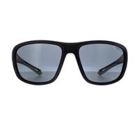 Polaroid Rectangle Unisex Matt Schwarz Grau Polarisiert Hoher Kontrast PLD 7049/S Einheitsgröße