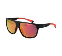 Polaroid schwarze Kunststoff-Sonnenbrille Einheitsgröße