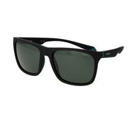 Polaroid Pld2141s563ol 57/18/140 Polarisierte Sonnenbrille Green Mirror/CAT3 Matte Black / Green