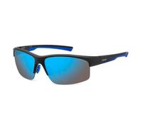 POLAROID Herren PLD 7018/n/s Sonnenbrille, Matt, Schwarz, Blau, 68