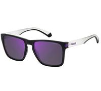 Sonnenbrillen Polaroid Pld 2139/s col. 5f3/mf Unisex Squadrata Nero opaco / viola