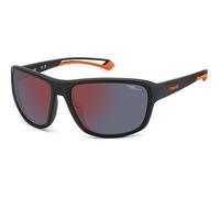 Sonnenbrillen Polaroid Pld 7049/s col. 8lz/bg Unisex Squadrata Nero