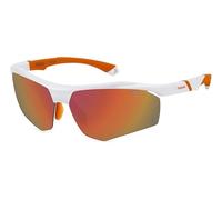 POLAROID SPORT Brille PLD 7055/S Größe 68-10 mm Weiß/Eye size: 68 - Bridge size: 10