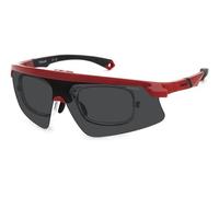 POLAROID SPORT Brille PLD 7056/CI/S Größe 99-01 mm Rot/Eye size: 99 - Bridge size: 01