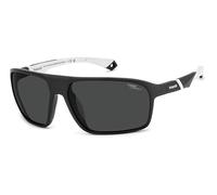 Polaroid Herren Sonnenbrille - PLD 7058/S - 003/E3 - 64mm - Rechteck, polarisiert, polarized