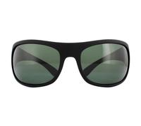 Polaroid Sport Wrap Unisex Schwarz Grün Polarisierte Sonnenbrille Einheitsgröße