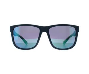 Polaroid Square Herren Matt Teal Grau Grün Spiegel Polarisiert PLD 2155/S Einheitsgröße