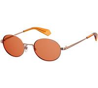 Polaroid Unisex-Erwachsene PLD 6066/S Sonnenbrille, Mehrfarbig (Gd Orange), 51