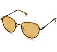 Polaroid Herren Sonnenbrille - PLD 6114/S - 40G/HE - 51mm - Grau, Rund, polarisiert, polarized