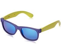 Polaroid Unisex-Kinder P0115 Jy Udf 46 Sonnenbrille, Blau (Blute Lime/Grey Blute)