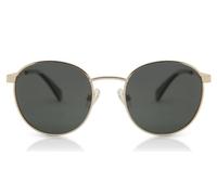 Polaroid Sonnenbrille PLD 2053/S 2F7 – polarisiert, Metall, rund – Gold/Grau 51 EU