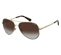 Polaroid Unisex PLD 6012/N/NEW Sonnenbrille, Gold, 56