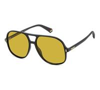 Polaroid Unisex PLD 6217/S Sonnenbrille, Mattes Schwarz, 57