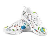 POLERO Nurse Shoes Krankenschwester Schuhe Damen Herren Sneaker Schnürer Sportschuhe Atmungsaktiv Laufschuhe für Spring Summer 39 EU (Weiß)