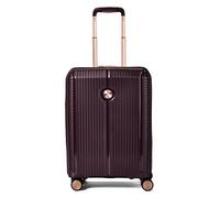 Polestream Paris 4 Rollen Kabinentrolley 55 cm mit Dehnfalte lila
