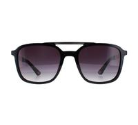 Police Aviator Unisex Glänzend Schwarz Rauch Gradient SPLA53 Einheitsgröße