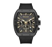Police Coswig 45mm 5atm Quartz/analogical Uhr One Size Black / Black / Mineral