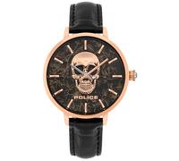 POLICE Quarzuhr PL16032MSR.02 schwarz