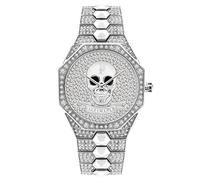 Police Damenuhr PL16027BS.04M Montaria - Quarz, Edelstahl, Glaskristalle, 36 mm, 3 bar, Silber