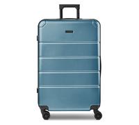 Police Dublin 4 Rollen Trolley L 75 cm mit Dehnfalte blau