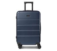 Police Dublin 4 Rollen Trolley M 64 cm mit Dehnfalte blau
