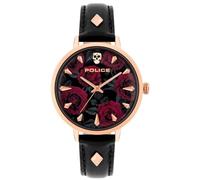 Police Pl16034msr.02 Damenuhr One Size Pink / Black / Red