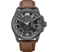 Police Herren Analog Quarz Uhr mit Leder Armband PEWJB0005602
