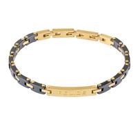 POLICE Herren Armband Ceramica - Gold Schwarz