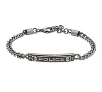 Police Herren Armband Silber 21 cm Edelstahl Kette Herrenarmband Schmuck Herrenkette Armband Männer