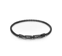 Police Herren Armband Edelstahl Schwarz 21 cm - Herrenarmband Kette Schmuck Geschenk