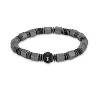 Police Herren-Armband Hexchain Grau/Schwarz PEAGB0083401