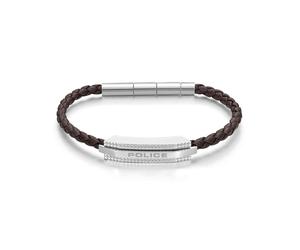 Police Herren Armband Leder Braun Edelstahl Herrenarmband Leder Herrenarmband Lederarmband Herren Lederarmband Herren Lederarmband Herrenarmband Leder
