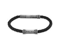 Police Herren Armband Leder Schwarz - Lederarmband Herren Armband Leder Herrenarmband Lederband Herren Lederarmband Herren Leder