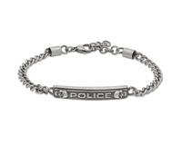 Police Herren Armband Silber 21 cm Edelstahl Kette Herrenarmband Schmuck Herrenkette Armband Männer