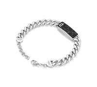 Police Herren Armband Silber 21 cm Edelstahl Kette Herrenarmband Silber Kette Männerarmband