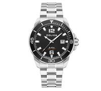 Police Herren Armbanduhr Analog Uhr Edelstahl Schwarz Herrenuhr Chronograph Armbänder