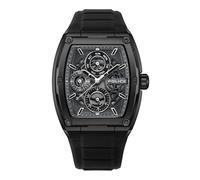 Police Herren Armbanduhr Chronograph Analog Schwarz 44mm Edelstahl/Gummi Herrenuhr Armbanduhr Chronograph Schwarz 44mm Edelstahl/Gummi Herrenuhr