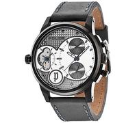 Police Herren-Armbanduhr Chronograph Quarz Leder 14376JSB/04