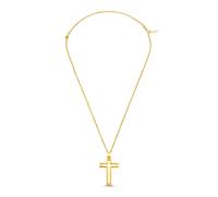 Police Herren Kette Halskette Kreuz Gold Edelstahl Kette Anhänger Halskette Herrenkette