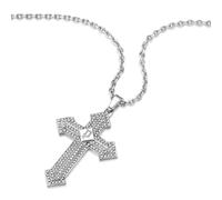 Police Stoneset PEAGN0036501 Kette mit Kreuz-Anhänger
