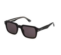 Police Herren Spln36 Sonnenbrille, schwarz (Shiny Black), 52