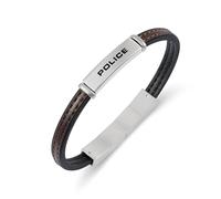 Police Herrenarmband Recall Leder Schwarz/Braun PEAGB0079202