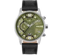 Police Herrenuhr Quartz Grau Einheitsgröße