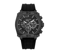 POLICE - NORWOOD - stainless steel - black silicon