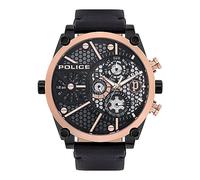 Police Herrenuhr Vigor Leder 51 mm