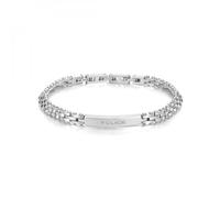 Police Herren Armband Edelstahl Silber Kettenarmband Herrenarmband Silber Kette Herren Schmuck Armband Silber
